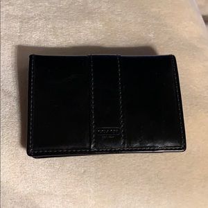 Coach card holder